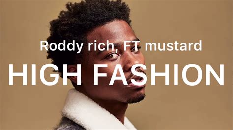 high fashion like goyard g wagon or the rover|Roddy Ricch's 'High Fashion' Lyrics, Fe.